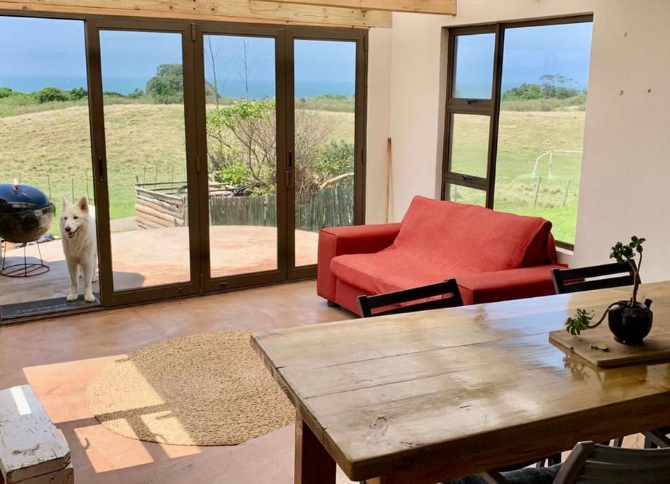 Natural landscape, Living room, Seating area, Dining area, Garden view