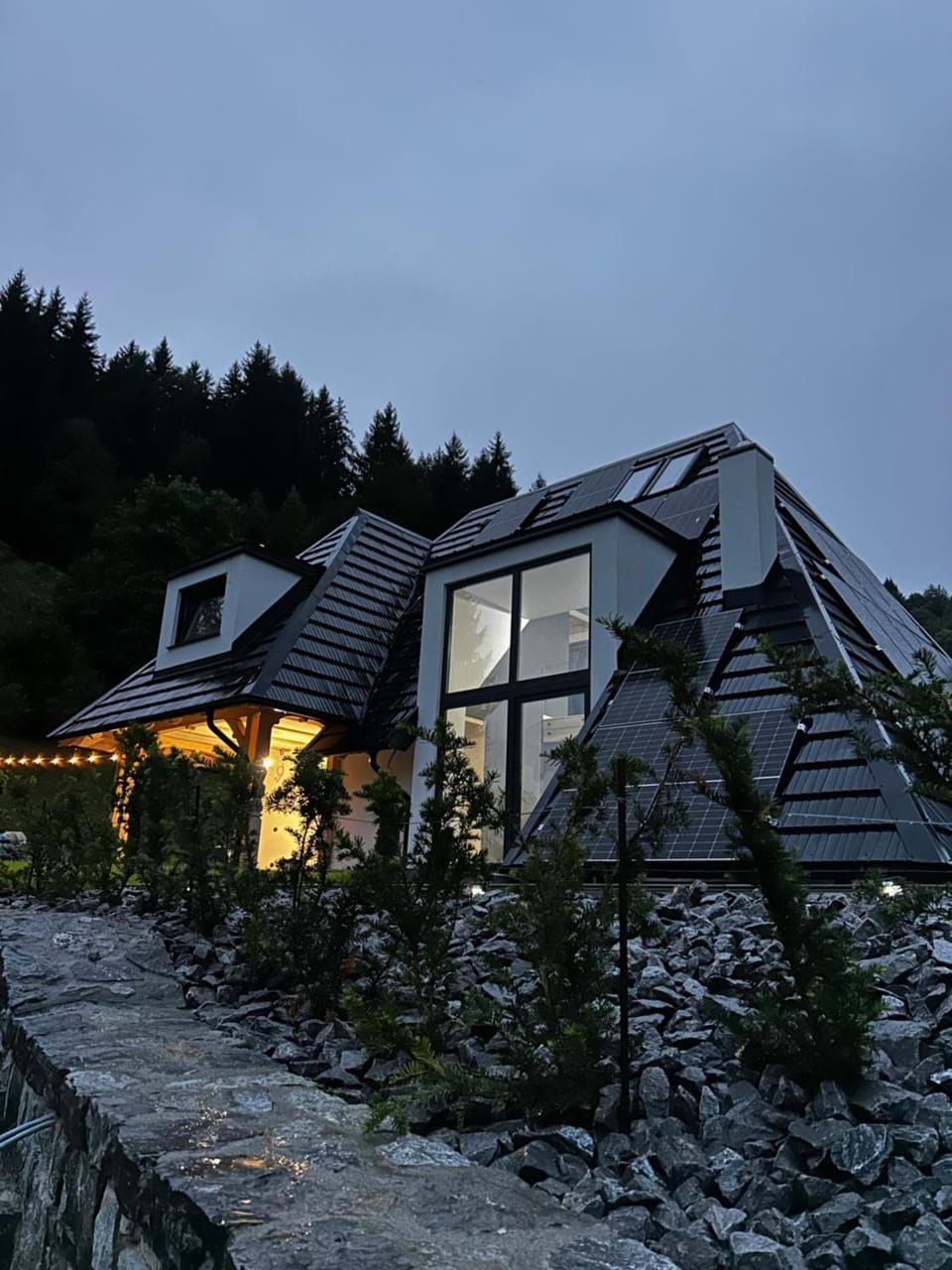 Property building, Night