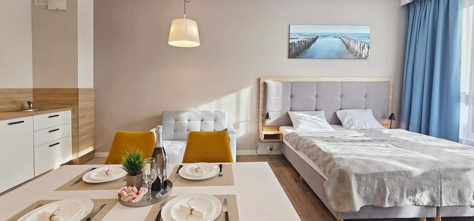 HolidayHomePL Bel Mare C403 z balkonem Apartment in Miedzyzdroje