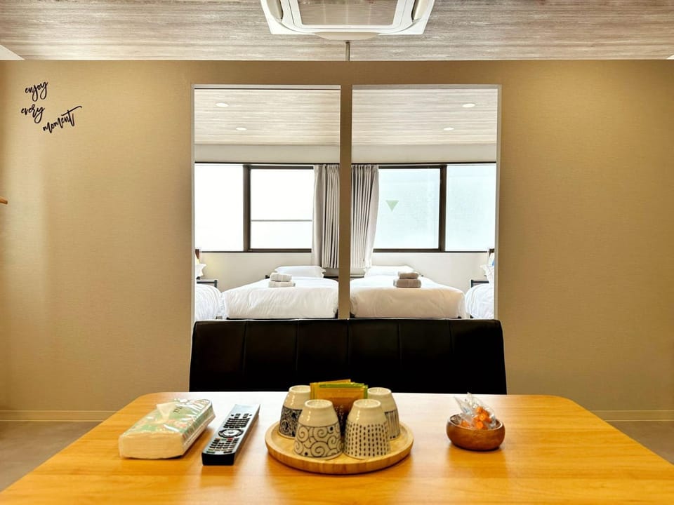磐-Comfortable Home with 2BR-Sleeps 6 in Kagurazaka Near Yayoi Kusama Museum , Tokyo Dome , Sakura Lovers' Choice-Kanda River Apartment in Shinjuku