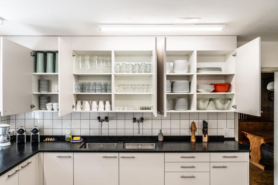 Kitchen or kitchenette, kitchen