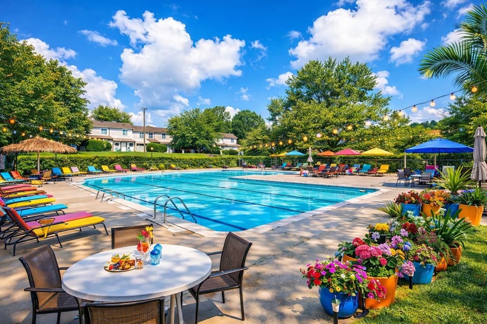 Modern 3BR 2 bathroom Near High Point University & Market Sleeps 6 Apartment in High Point