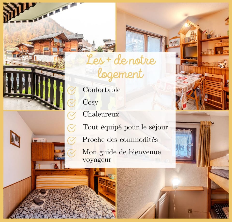 Le Soleil BIanc I T2 I Montriond Apartment in Montriond