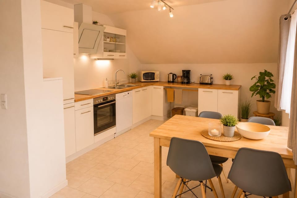 Kitchen or kitchenette, kitchen