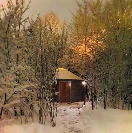 Nature Escape in Luxury Yurt Retreat with Lake & Park Luxury tent in Greater Napanee