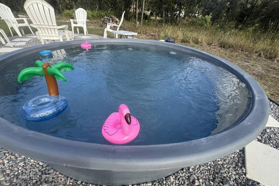 Mountain Plover Plunge Pool Haus House in Florida