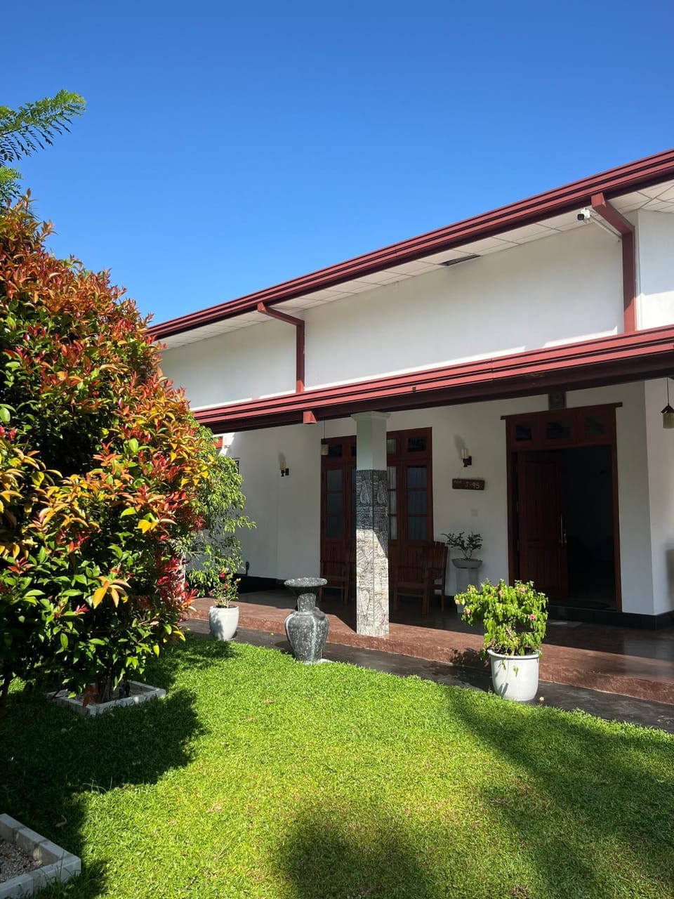 Property building, Garden view
