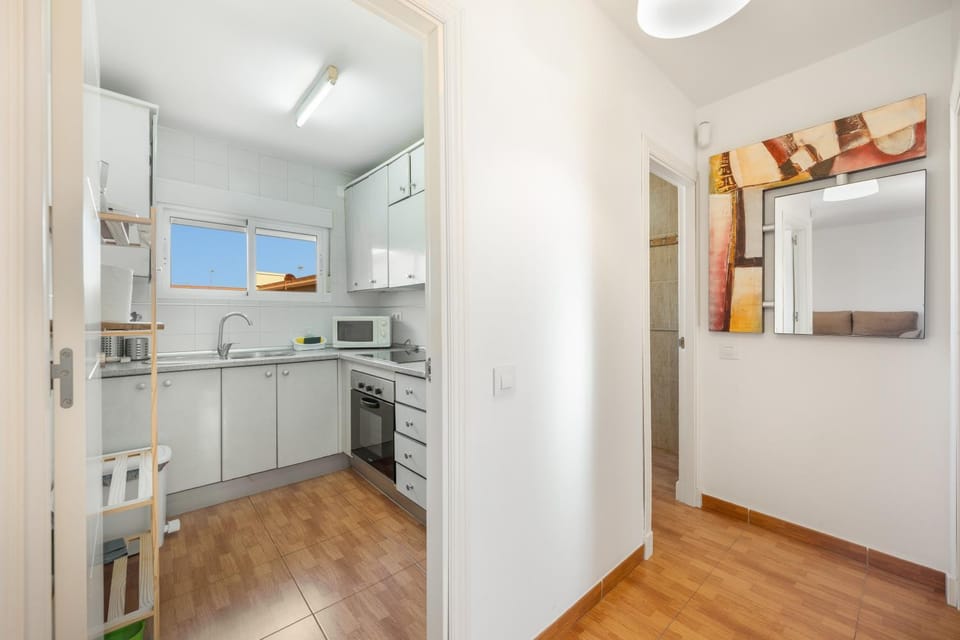 Kitchen or kitchenette, Living room