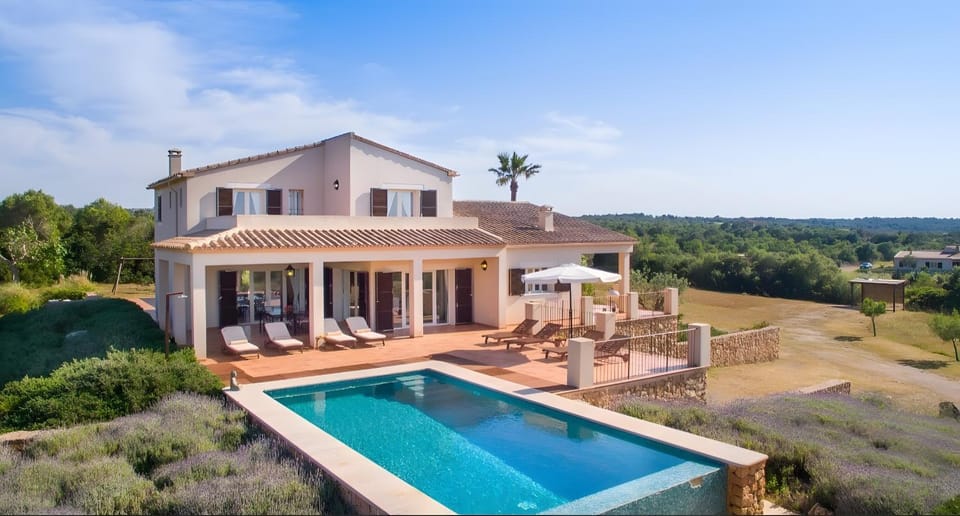 Property building, Living room, Swimming pool