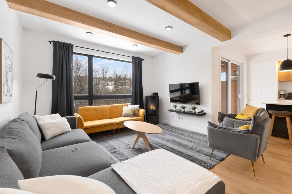 Magnifique Condo pour 4 à Orford Apartment in Orford