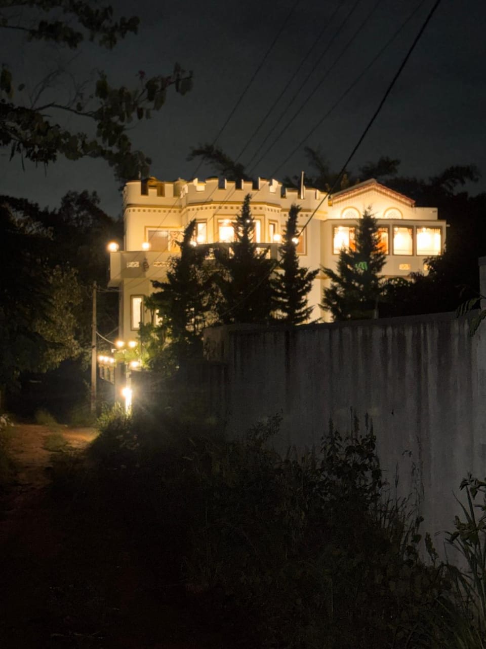 Property building, Night, Landmark view