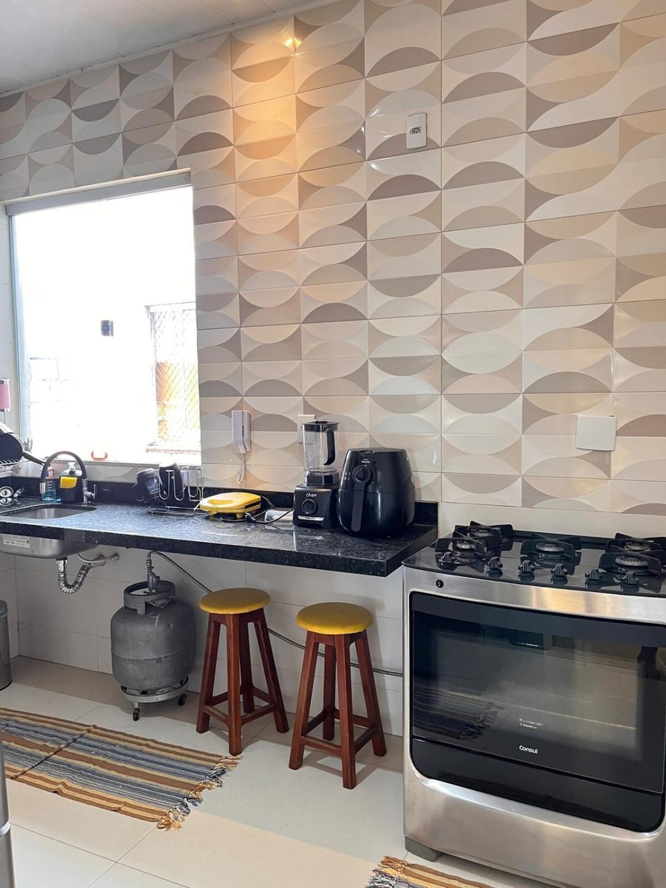 Modern 2-Suite Apartment with Gourmet Balcony Apartment in Belém