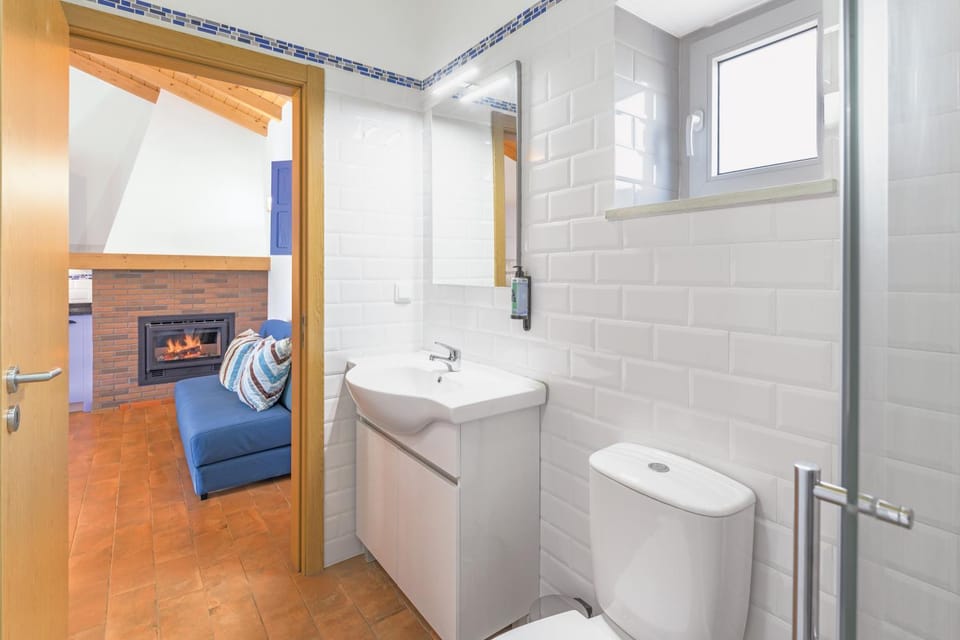 Bathroom, Living room