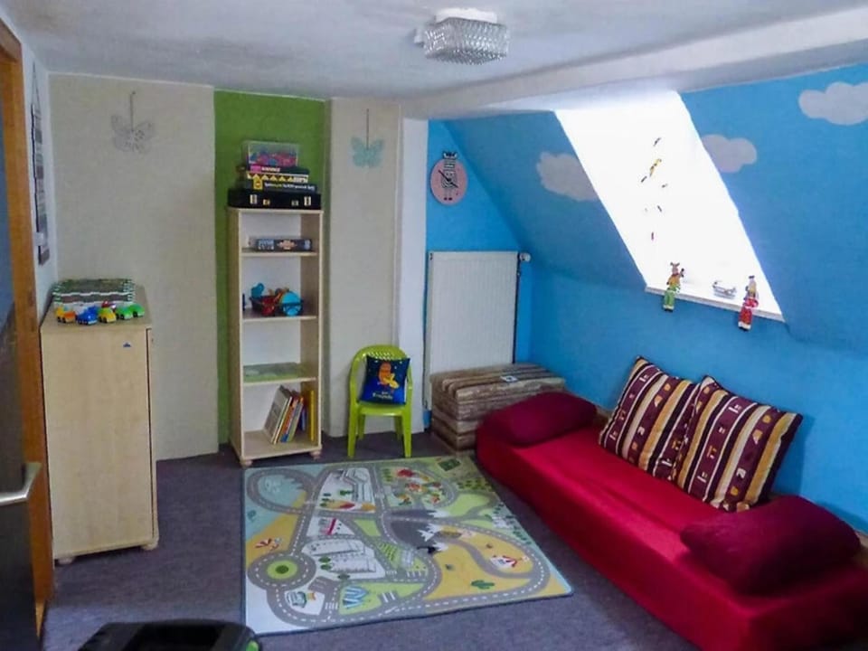 Seating area, Bedroom