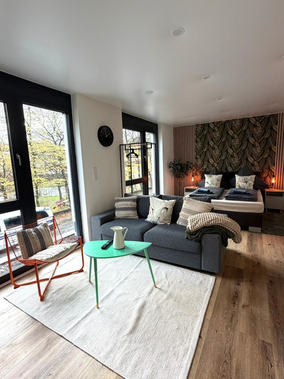 Living room, Bedroom