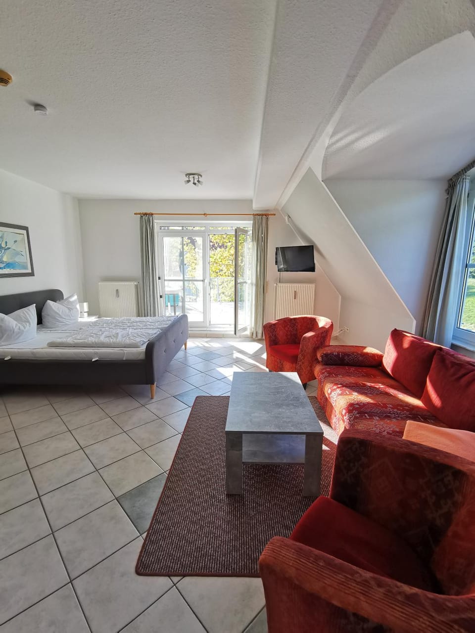 TV and multimedia, Balcony/Terrace, Living room, Bedroom