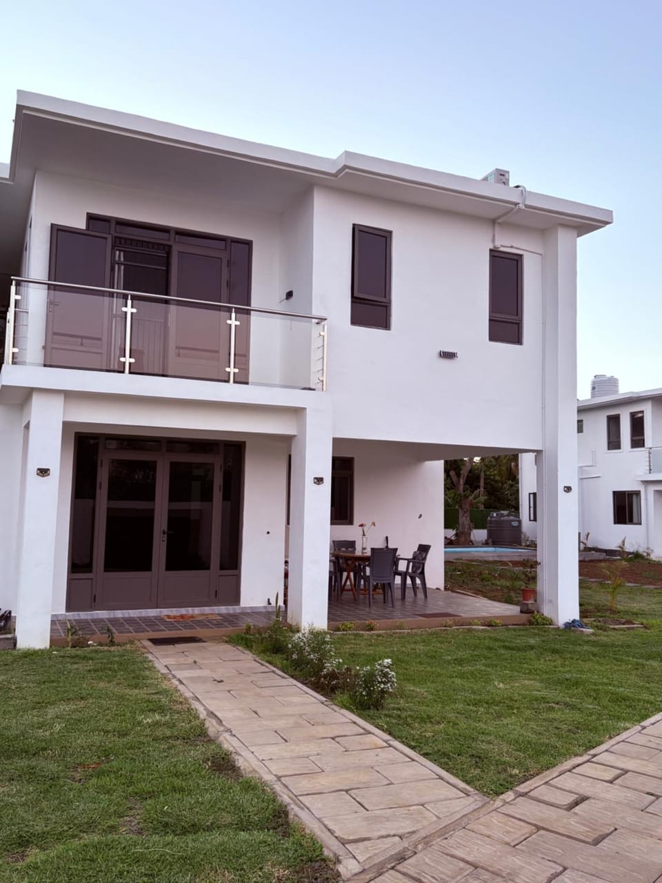 Property building, Patio