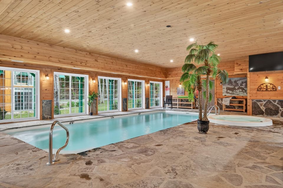 Domaine Rivière Sacacomie - Chalet Le Cardinal Chalet in Saint-Alexis-des-Monts