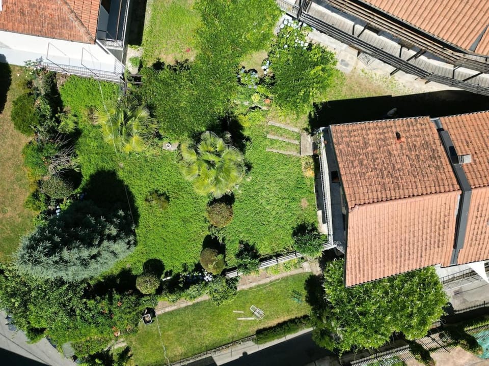Property building, Day, Bird's eye view, Garden, Garden view