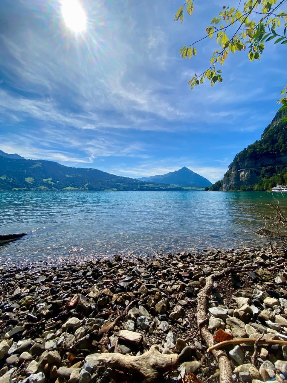 Beach, Lake view