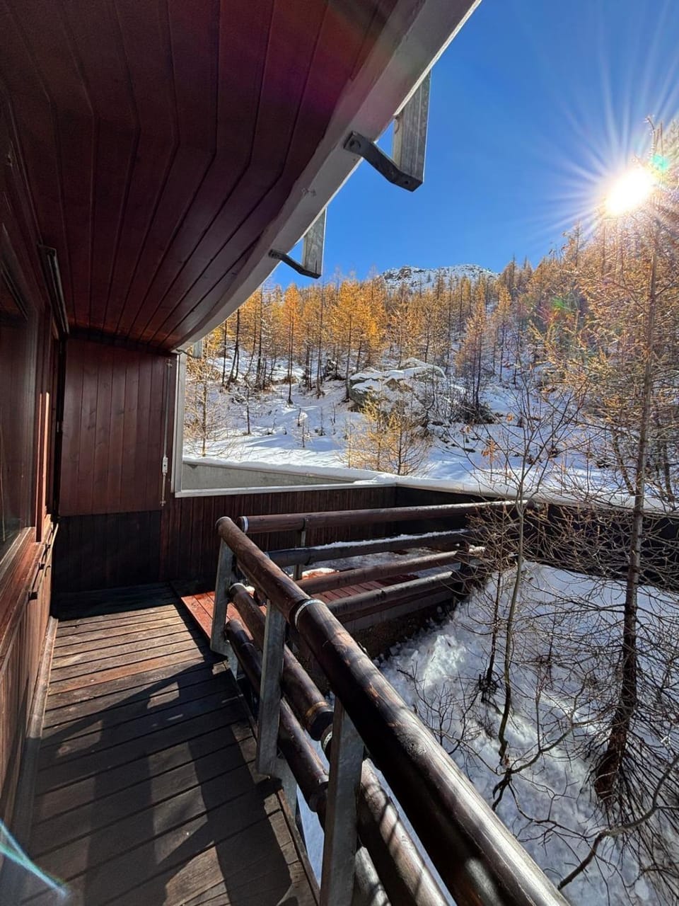 Winter, Balcony/Terrace, Balcony/Terrace, Mountain view