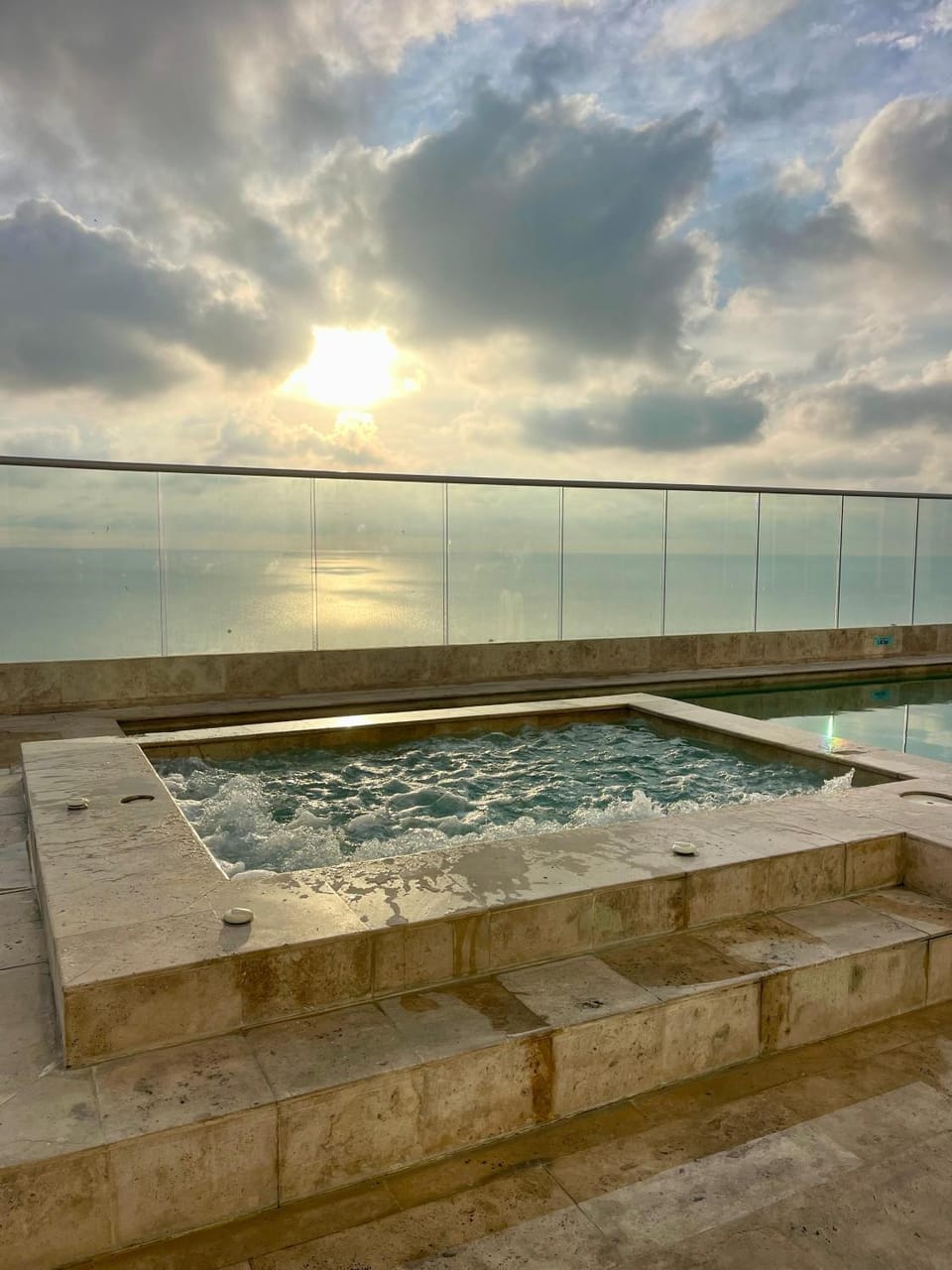 Sea view, Sunset
