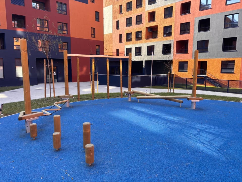 Property building, Day, Children play ground, Area and facilities