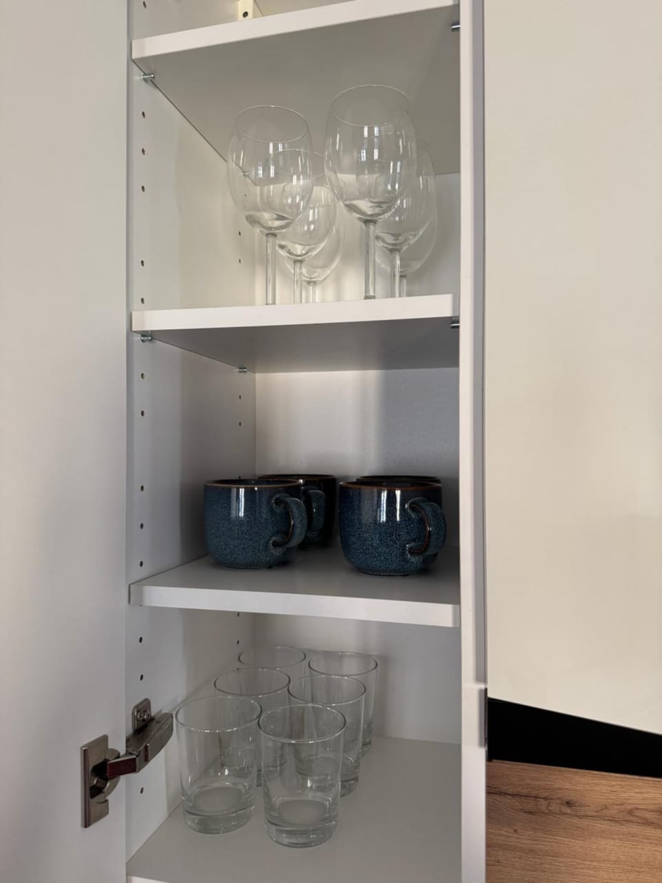 Kitchen or kitchenette, wardrobe