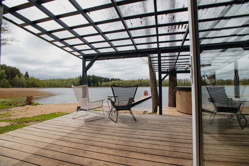 Patio, Balcony/Terrace, Lake view