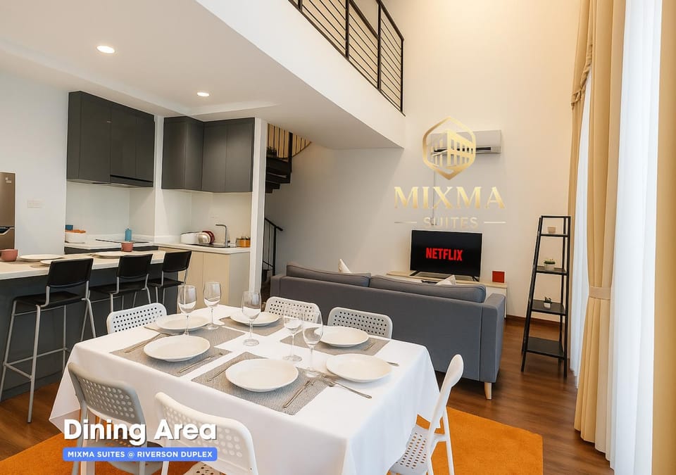 Near Imago 7pax Free Parking Riverson Mixma Suites Apartment in Kota Kinabalu