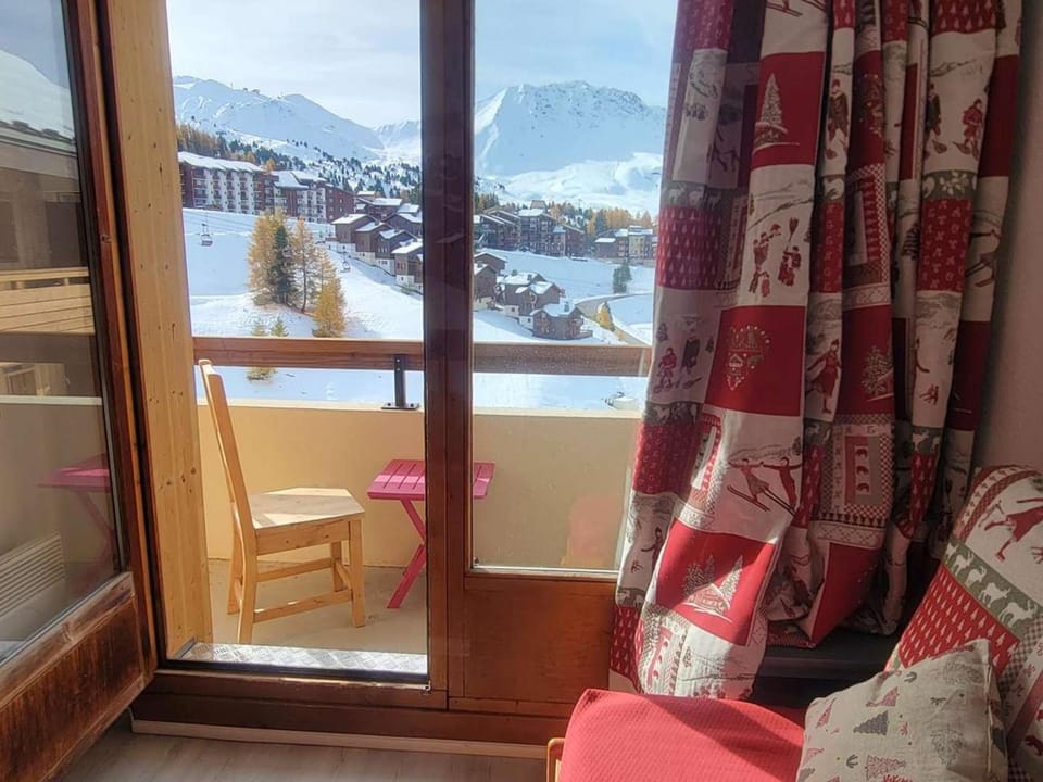 Appartement cosy pour 5 avec WIFI à Plagne Soleil - FR-1-351-274 Apartment in Mâcot-la-Plagne