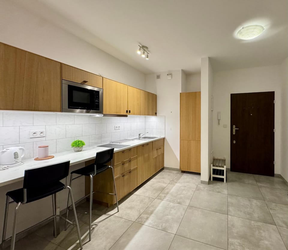 K22 Cybernetics 2F Chopin Airport Apartment in Warsaw