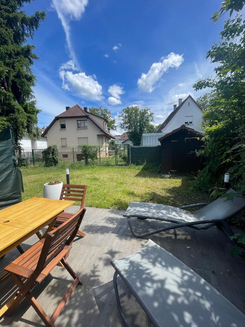 Patio, Garden, Dining area