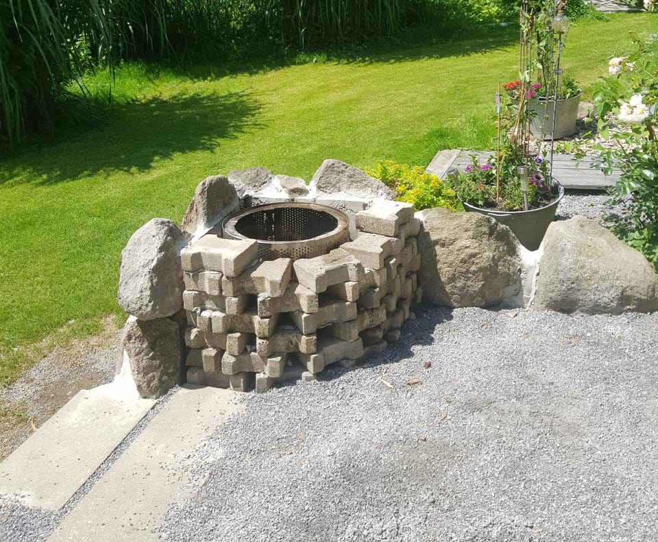 BBQ facilities, Garden view