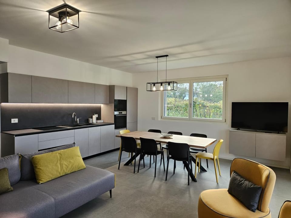 TV and multimedia, Kitchen or kitchenette, Living room, Seating area, Dining area, Evening entertainment