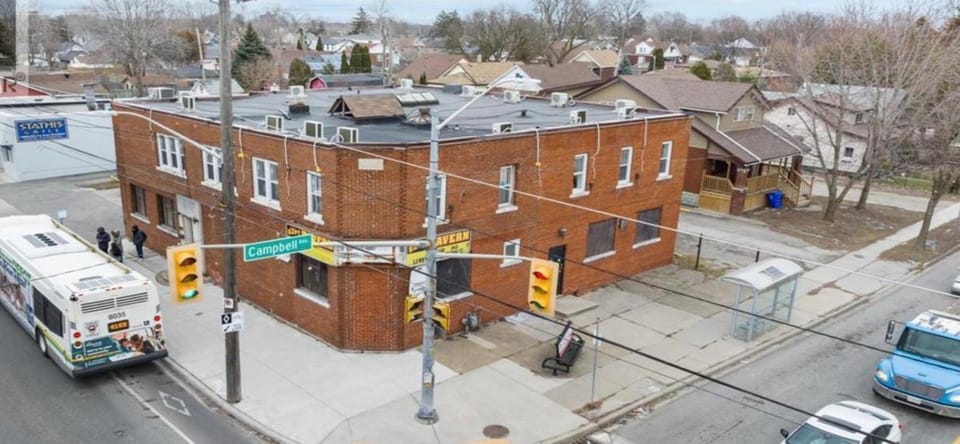 Property building, Bird's eye view, Street view