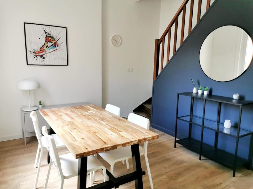 L'Évasion Conviviale - Gare - Commerces - Terrasse Apartment in Béthune