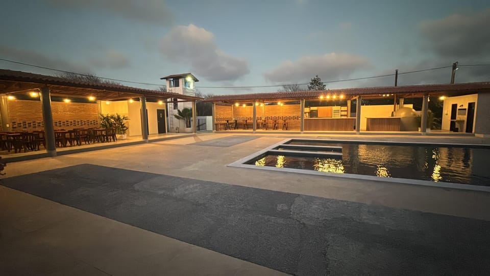 Property building, Pool view, Swimming pool