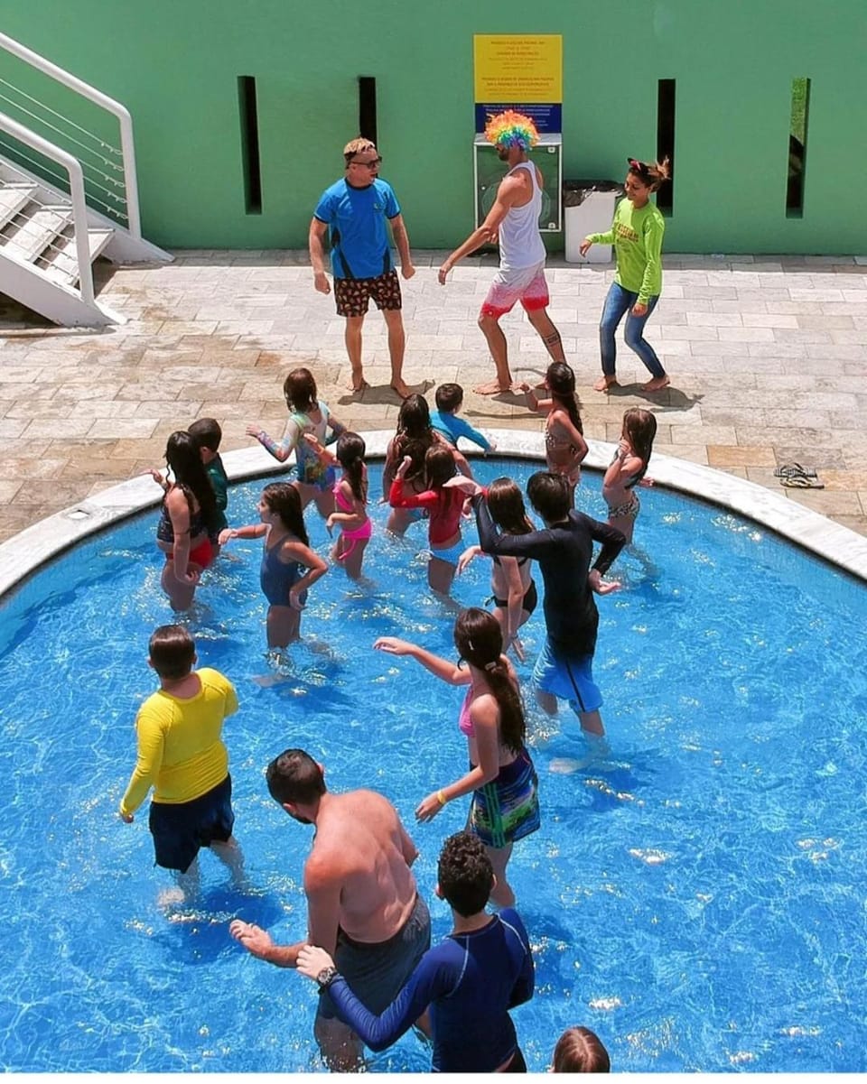 Pool view, Swimming pool, children