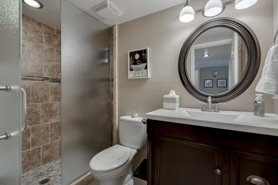Shower, Toilet, Bathroom, towels