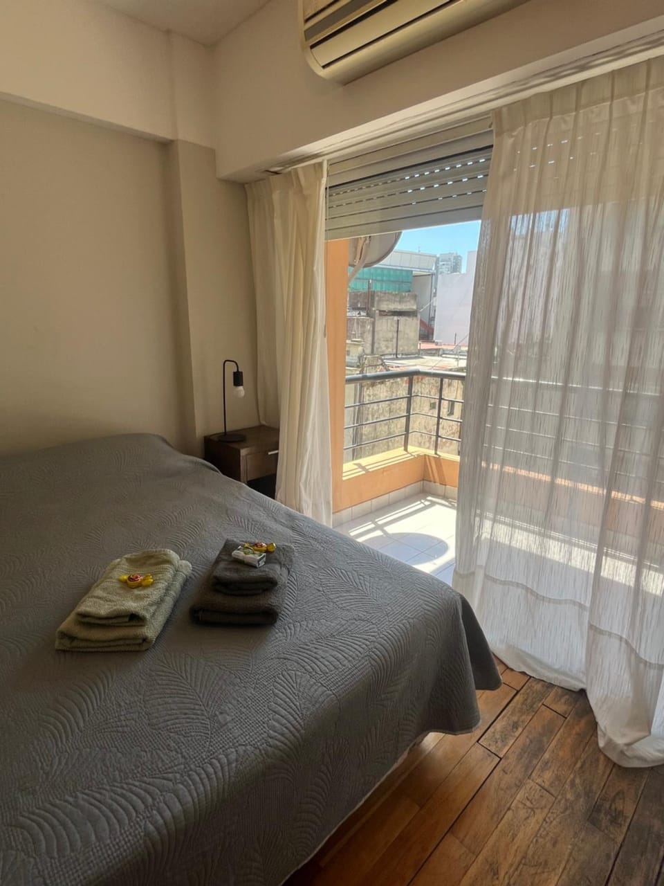 Bed, Balcony/Terrace, Bedroom, towels