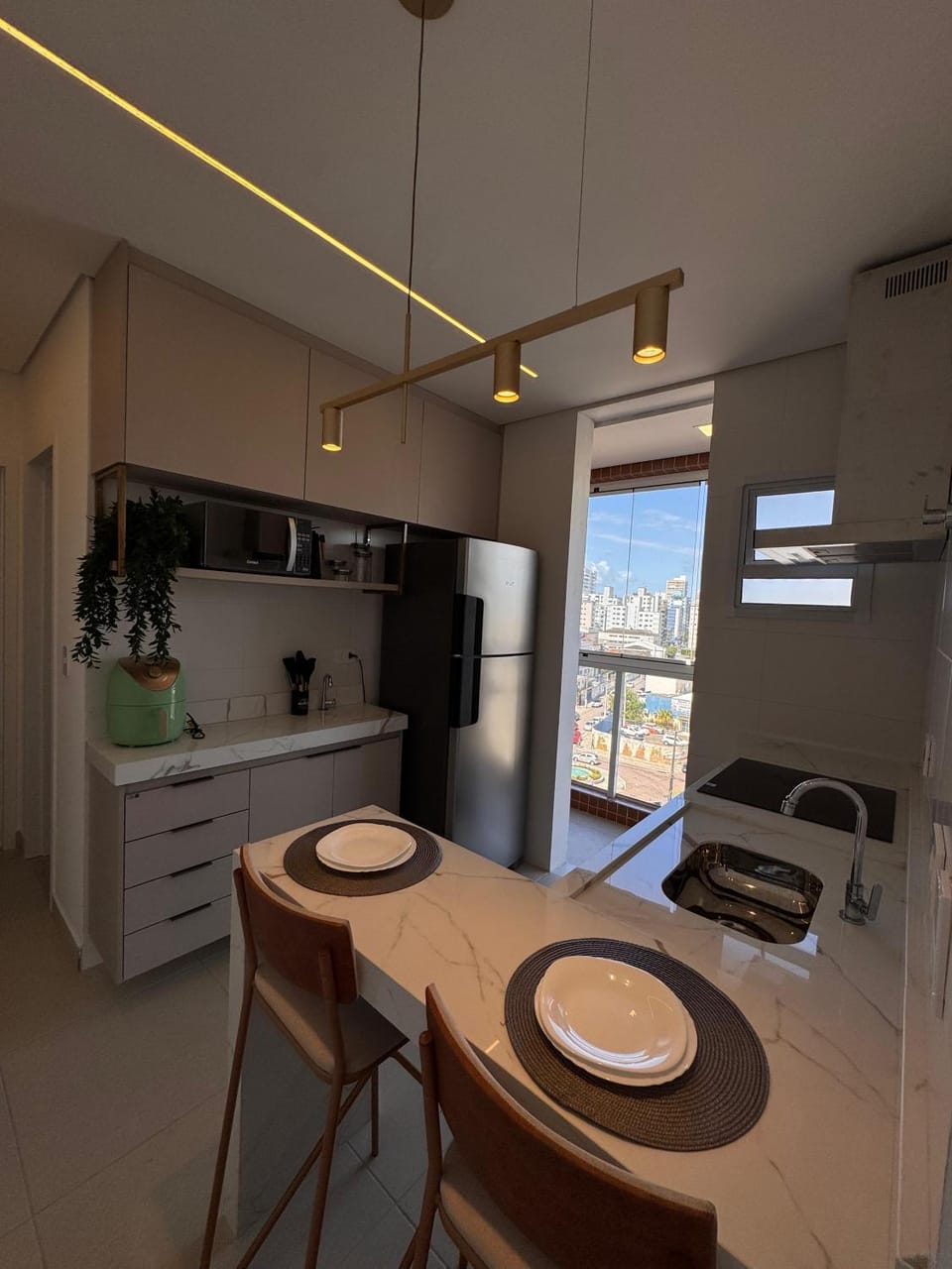 Praia Grande Boqueirão Apartment in Sao Paulo City