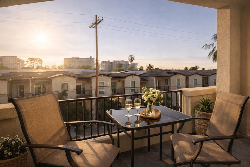 Luxury Coastal 1 & 2 Bedroom Retreat Near Venice with Pool & Cinema Room Apartment in Marina del Rey