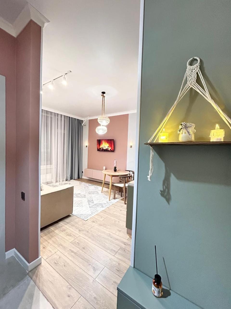 Евродвушка в районе Хан Шатыра Apartment in Kazakhstan