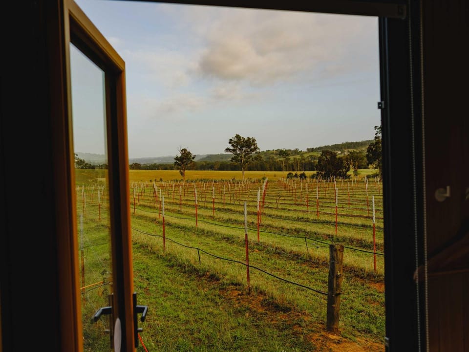 Sunset Tiny House at Bluebush Estate X by Tiny Away Apartment in Rothbury