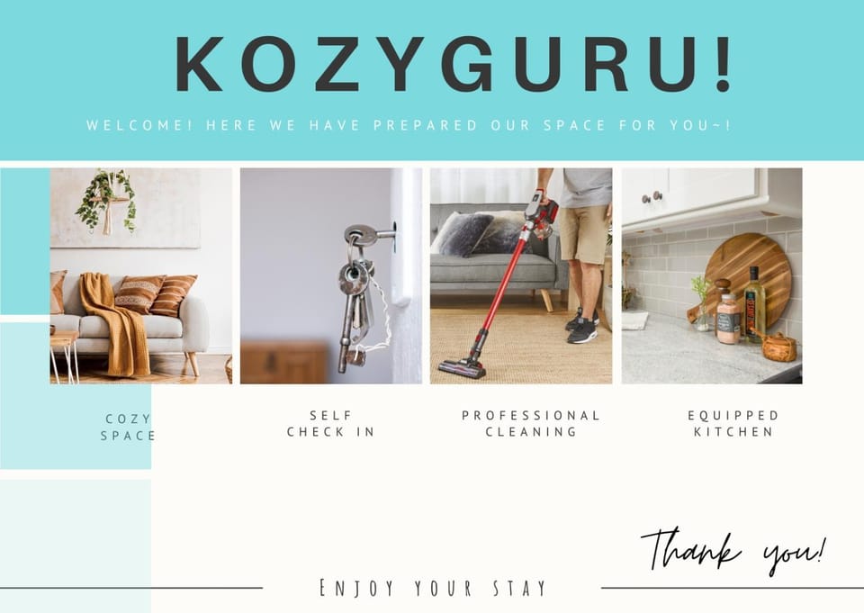 KozyGuru | Parramatta Studio Steps to Shops, Cafés Apartment in Parramatta