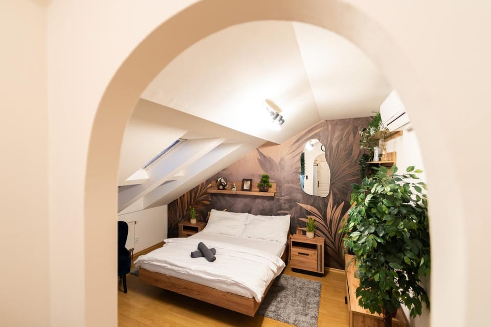 Stairs to heaven - attic apartment in the center of Brno Apartment in Brno