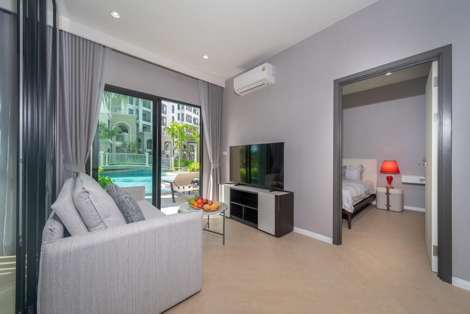 Apartments 15 minutes walk from Bangtao Beach with a cinema Free Airoport Pick up from 14 days Apartment in Choeng Thale