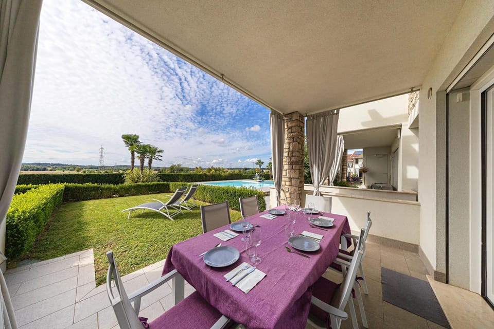 Patio, Garden, Garden view