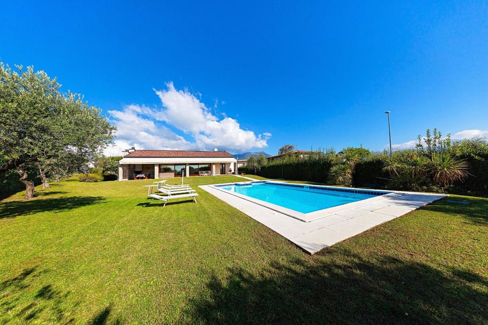 Day, Garden, Swimming pool, sunbed